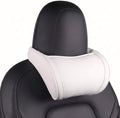 Universal Memory Foam Car Headrest Neck Pillow, White, 1 by Seivble