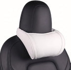 Universal Memory Foam Car Headrest Neck Pillow, White, 1 by Seivble