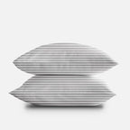 DOZ Pillowcase Set, 100% Viscose derived from Bamboo, Organically Grown, Buttery Soft, Silky, Breathable, Cooling, Oeko-TEX, High GSM, 2-Pack, Envelope Closure (King, Stripe) - Image 2