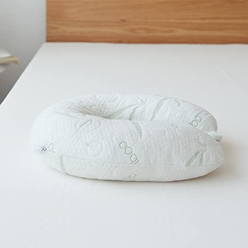 ALL THAT JAZZ Memory Foam Travel Pillow - Cooling Rayon Made from Bamboo and Polyester Cover - U Shaped - Machine Washable - Great for Airplanes and Cars - Image 6