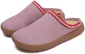 UBFEN Womens 100% Genuine Suede Mules Arch Support Indoor Outdoor Slippers by UBFEN