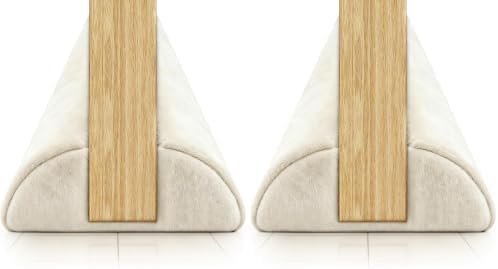 GDHOMM Door Draft Stopper for Bottom of Door, Adjustable Door Sweep Door Draft Blocker Door Gap Filler, Energy Saving, Keeps Sound Draft Light Out - Fits 30” to 36” Door (Pack of 2) by GDHOMM