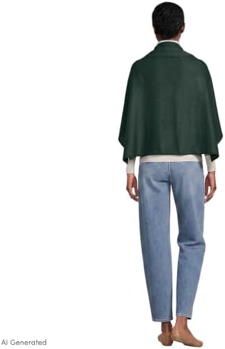 Lands' End Women's CashTouch Shawl Wrap - Image 2