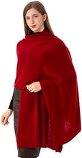 Cashmere Wrap Soft Knitted Scarf Stole for Women Airplane Travel Blanket Shawl 87x28 IN Extra Large Pashmina by Unknown