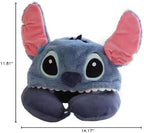 Finex Stitch Monster U-Shape Travel Home Car Neck Pillow for Kids Head Rest Driving Seat Cushion Cute Soft Comfy Cartoon Auto Accessories - Image 6