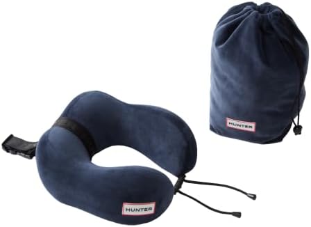 Hunter Ellis Contour Travel Neck Pillow, Dress Blue, 11" x 10" x 6" by Unknown