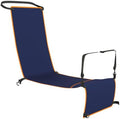 Travel Foot Hammock for Airplane Journeys Foldable Polyester Seat Rest by Luxshiny
