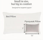 Pipsqueak Travel Pillow - Small, Mini, Tiny - 11 x 7 in, Microfiber - Image 2