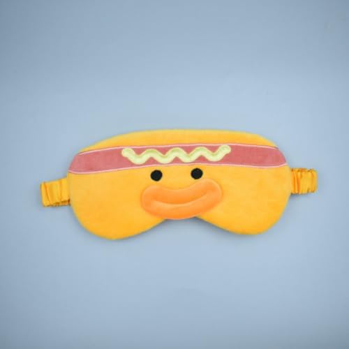 Cute Cartoon Plush Eye Mask for Sleeping (12) - Image 4