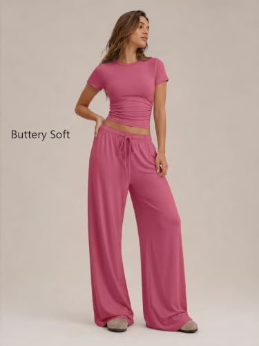 Trendy Queen Women's 2 Piece Matching Summer Lounge Set with Pockets - Image 2