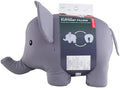 Kikkerland Zip & Flip Travel Pillow – Micro Bead Head Rest for Planes and Travel – Elephant by KikkerlandDesignInc