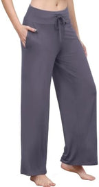 WiWi Bamboo Viscose Pajama Pants for Women Plus Size Cooling Bottoms S-4X by WiWi