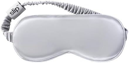 Slip Silk Sleep Mask, Silver | Gentle on Delicate Skin - Image 3