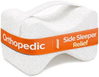 Contour Original Hourglass Leg & Knee Pillow - 18” Removable Strap - Memory Foam Support Pillow for Side Sleepers - for Back, Hips & Legs Support - Orthopedic Design by Contour
