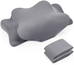 Hahafelt 2 Pcs Cooling Cervical Pillowcase, Dark Gray, Standard Size by Hahafelt
