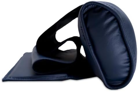 Octane Seating Head Pillow for Recliner | Regatta Blue Italian Leather - Image 3