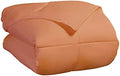 SUPERIOR All Season Down Alternative Comforter, Cal King, Dusty Orange by SUPERIOR
