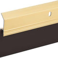 Heavy Duty Weight Aluminum with Long Vinyl Door Sweep (4 FT, Gold) by RandallManufacturing
