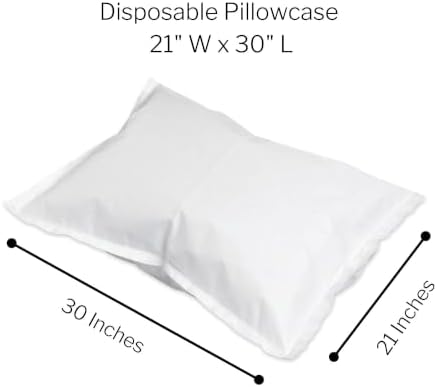 McKesson Pillow Covers Bulk Pillowcase, White, 21 x 30 in, 400 ct - Image 4