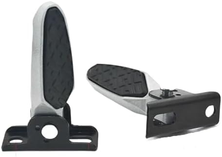 Foldable Bike Pedal Foot Rest for Electric Vehicles, Aluminium Alloy 2 Pair by Unknown