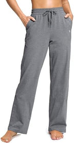 SANTINY 31"/33"/35" Women's Tall Cotton Sweatspants Lounge by SANTINY