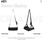 Portable Foot Hammock for Airplane Travel, Adjustable Foldable Office Rest - Image 6