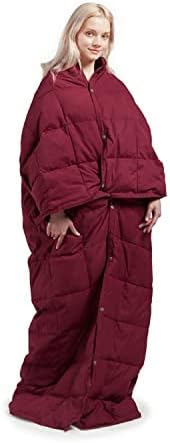 True North by Sleep Philosophy Hadly Blanket, 62 x 68, Red - Image 6