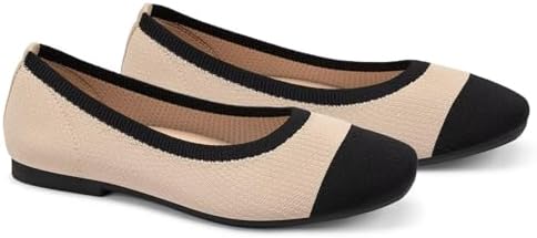 Frank Mully Women's Flats Square Toe Flats Comfortable Slip on Washable Ballet Flats Shoes for Women Dressy Work - Image 2
