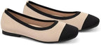 Frank Mully Women's Flats Square Toe Flats Comfortable Slip on Washable Ballet Flats Shoes for Women Dressy Work - Image 2