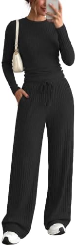 RUMIA Lounge Sets for Women Fall Outfits Sweater Cozy 2 Piece(S-2XL) by RUMIA-YourEverydayLuxury
