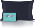 Gabire Mulberry Silk Pillowcase for Hair and Skin Cool Pillow Cases Both Sides Real Silk Pillowcases Organic Silk Pillowcase with Hidden Zipper, Navy Blue, King (20"×36") by MulberrySilkPillowcases