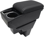 YJYWZH Armrest Box for Kia Rio 2018-2023 Accessories, White Thread by YJYWZH