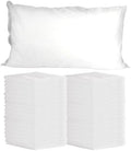 Disposable Pillowcases, 200pcs Disposable Pillow Case Covers, Soft Non-Woven Fabric Disposable Pillow Cases for Medical, Hospital, Hotels, SPA Tattoo Lash Pillow Covers, 21 in x 30 in by Tvvcalk