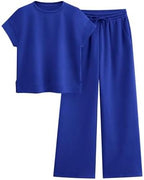 PRETTYGARDEN 2 Piece Sets For Women 2026 Summer Outfits Casual by PRETTYGARDEN