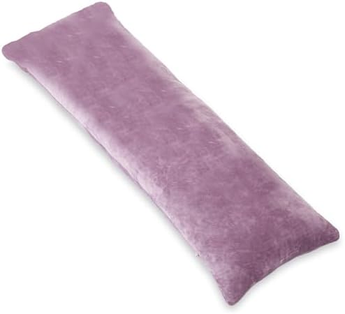 1 MIDDLE ONE Body Pillow, Memory Foam Body Pillows for Adults Sleeping, Long Pillow for Bed, Big Large Firm Full Body Pillow for Side Sleeper, 20x54 Inch, Dark Purple by 1MIDDLEONE