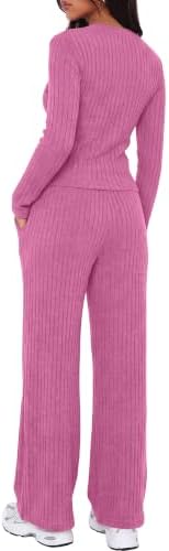 RUMIA Lounge Sets for Women Fall Outfits Sweater Cozy 2 Piece(S-2XL) - Image 4