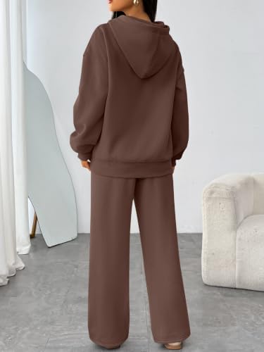 Trendy Queen Womens 2 Piece Lounge Sweat Sets Matching Sweatsuits - Image 4