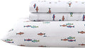 Eddie Bauer Kids - Full Sheet Set with Deep Pocket & Pillowcases, Easy Care by Unknown
