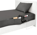NEST and NOOKS Twin XL Cotton Fitted Sheet with Side Pockets + Pillowcase by NestandNooksBedding