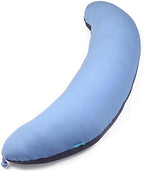 BYRIVER 39" C Shaped Body Pillow for Side Sleeping Adults Men Women, Anxiety Relief Hugging Gaming Pillow, Pregnancy Maternity Leg Knee Support Pillow, Gifts for New Moms, Washable Pillowcase(L) by BYRIVER