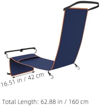 Portable Polyester Seat Hammock Footrest for Airplane and Train Travel - Image 2