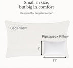 Pipsqueak Travel Pillow - Small, Mini, Tiny - 11 x 7 in, Microfiber - Image 2