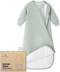 KaiyaBaby Organic Cotton Baby Sleep Sack, Long Sleeve 3.5 TOG, 0-6M by KaiyaBaby