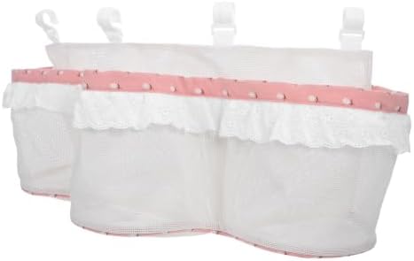 Crib Hanging Organizer Bag, Three Pocket Bedside Storage Caddy by HOODANCOS