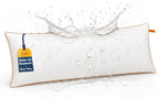 ZonLi Spill and Stain Repellent Body Pillow for Adult Side Sleepers, White by Zonli
