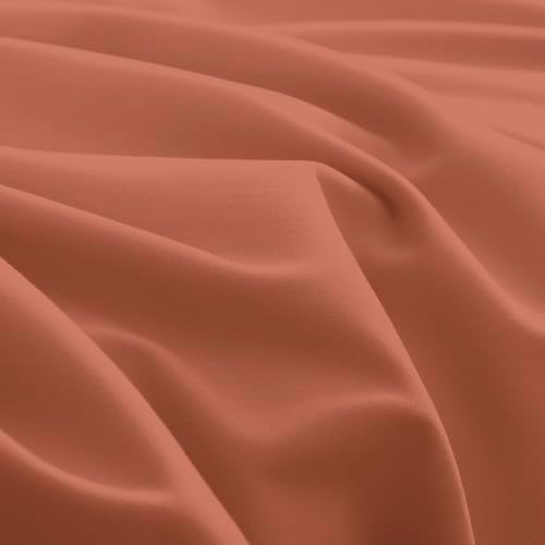 Mocassi Queen Size 4-Piece Bed Sheet Set - 1800 Premium Hotel Quality Microfiber 18-24 Inches Extra Deep Pocket Fitted Sheet- Luxury Soft, Breathable, Wrinkle, and Fade Resistant, Coral - Image 7