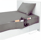 NEST and NOOKS Twin XL Cotton Fitted Sheet with Side Pockets + Pillowcase by NestandNooksBedding