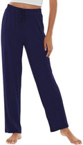 WiWi Pajama Pants for Women Viscose from Bamboo Super Soft Wide Leg Cooling Sweatpants Drawstring Bottoms Sleep Pj Pant S-XXL by WiWi