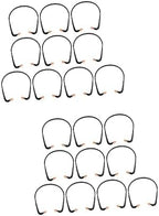 Ipetboom 20pcs Earplugs Reusable Banded Ear Plugs for Construction Loud Noise Hearing Protection Snoring Airplane Travel Memory by Unknown