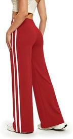 Alaroo Women's Pants Wide Leg High Waist with Pockets Loose Stretch Casual - Image 2